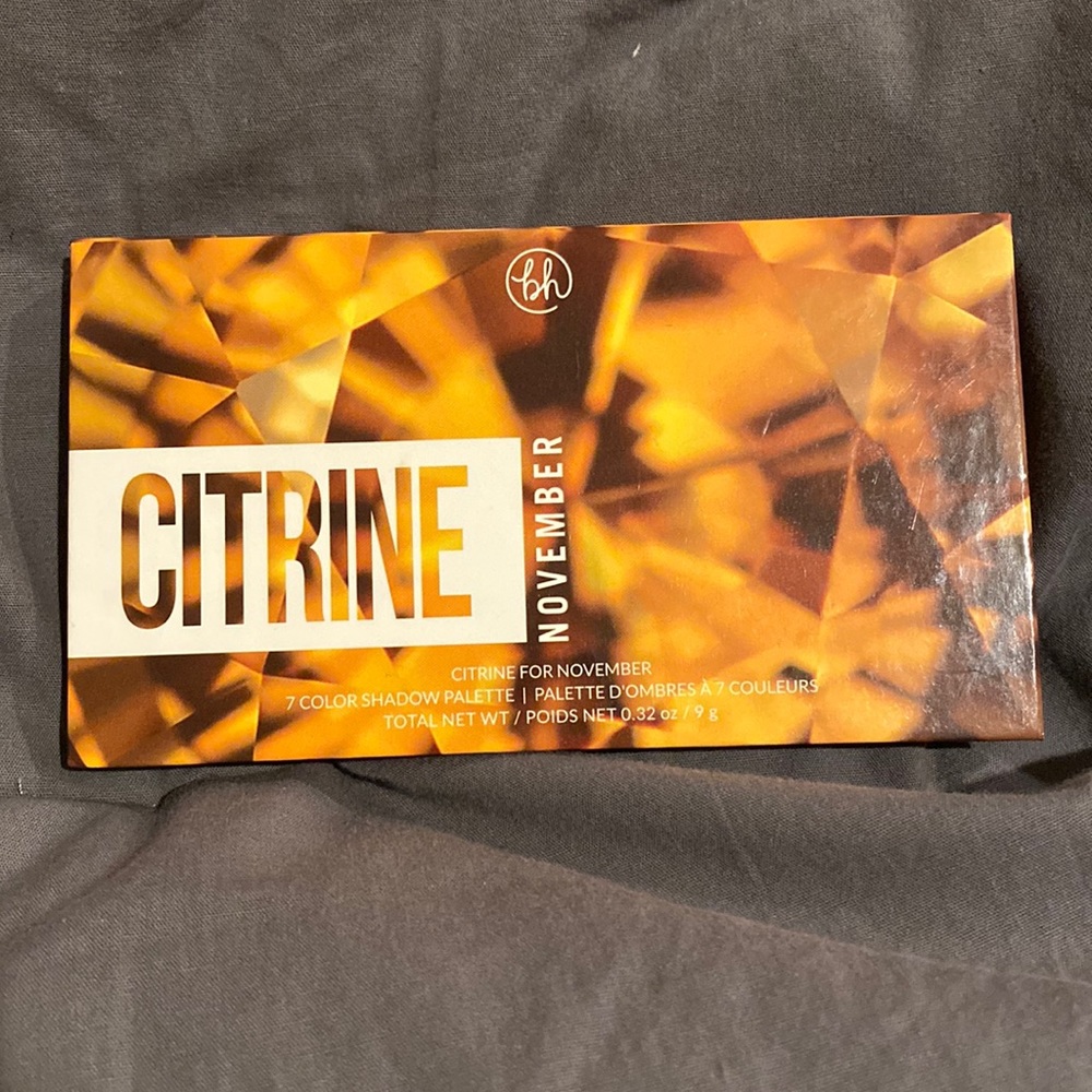BH Cosmetics Birthstone Collection: Citrine for November